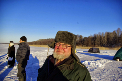 Великое Водосвятие на льду 2014 Лица